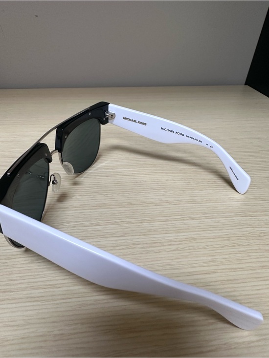 Michael Kors Black Frame with Silver Mirrored Lenses Sunglasses